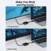 imageUGREEN HDMI to VGA HDMI to VGA Adapter ConnectorFemale to Male with 35mm Audio Jack Compatible with Monitor PC Xbox TV Stick Raspberry Pi Nintendo Switch Roku Computer Laptop