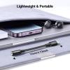 imageUGREEN Headphone Adapter for iPhone Lightning to 35mm Adapter Apple MFi Certified Lightning Aux Audio Jack Dongle Compatible with iPhone 14 Pro Max14 Plus13 12 11 Pro MaxSEXS GreyBlack