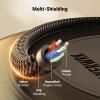 imageUGREEN Headphone Extension Cable 4 Pole TRRS 35mm Extension with Microphone Male to Female Stereo Audio Cable Gold Plated Nylon Braided Compatible with iPhone iPad Smartphones Media Players 33FT66FT