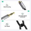 imageUGREEN Headphone Splitter 35mm Audio Stereo Y Splitter Aux Extension Cable Male to Female Dual Headphone Jack Adapter for Earphone Compatible with Switch 2PS4PS5 iPhone iPad Tablet Laptop 787quot