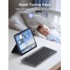 imageUGREEN K551 Slim Quiet Wireless Bluetooth 78Keys Keyboard 3Device Free Switching with Bluetooth ampamp 24G Compatible with WindowsmacOSiOSAndroid Works with MacBook Lenovo HP