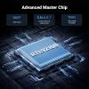 imageUGREEN M2 NVMe SATA SSD Enclosure 10Gbps USB 32 Gen 2 to NVME PCIE SATA MKeyBM Key Solid State Drive External Enclosure Support UASP Trim for 22302242 22602280 SSDs