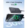 imageUGREEN Magsafe Portable Charger Qi2 Certified Magnetic 15W Wireless Power Bank 10000mAh 30W Fast Charging Battery Pack with USBC for iPhone 1616 Pro16 Plus1515 Pro141312 Series