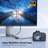 imageUGREEN Micro HDMI to HDMI Adapter Male to Female Cable HDMI 20 4K60Hz HDR 3D Dolby 18Gbps High Speed Compatible with Raspberry Pi 5Pi 4Pi 500 GoPro Hero 7 6Retroid Pocket 3 06FT16FT