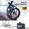 imageUGREEN Micro HDMI to HDMI Adapter Micro HDMI to Female HDMI Aluminum HDMI Cable Adapter Supports 4K 3D 1080P Compatible with Raspberry Pi 54Pi 500 GoPro Hero 7 Camera Nikon B500 8 Inch BlackGrey