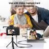 imageUGREEN Micro HDMI to HDMI Adapter Micro HDMI to Female HDMI Aluminum HDMI Cable Adapter Supports 4K 3D 1080P Compatible with Raspberry Pi 54Pi 500 GoPro Hero 7 Camera Nikon B500 8 Inch BlackBlack