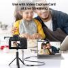 imageUGREEN Micro HDMI to HDMI Adapter Micro HDMI to Female HDMI Aluminum HDMI Cable Adapter Supports 4K 3D 1080P Compatible with Raspberry Pi 54Pi 500 GoPro Hero 7 Camera Nikon B500 8 Inch BlackGrey