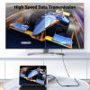 imageUGREEN Micro HDMI to HDMI Adapter Micro HDMI to Female HDMI Aluminum HDMI Cable Adapter Supports 4K 3D 1080P Compatible with Raspberry Pi 54Pi 500 GoPro Hero 7 Camera Nikon B500 8 Inch BlackBlack
