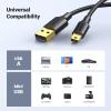 imageUGREEN Mini USB Cable 3FTUSB Mini 20 Cable CableMini USB B Charger Cable Compatible with Garmin Nuvi GPSSatNavDash CamCameraPS3 ControllerHard DriveGoPro Hero 32M
