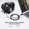 imageUGREEN Mini USB to USB C Cable 3FT Mini USB to Type C Compatible with Digital Camera MP3 Player GPS Receiver and More Mini B Devices PVP Black10 Meters