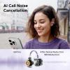 imageUGREEN Open Ear Wireless Headphones Bluetooth 54 12mm Driver Sports Earphones with ENC Fast Charging for 30 Hours Playtime Compatible with iPhone Android and Bluetooth DevicesSuitable for RunningPurple