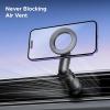 imageUGREEN Phone Mount for Magsafe Air Vent Car Mount Magnetic Never Block Phone Holder Strengthen Magnetic Power Compatible with iPhone 17 16 15 Pro Max 14 13 12 Pro Mini MagSafe Case