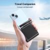 imageUGREEN Phone Stand 2 Pack Desk Cell Phone Holder Travel Compatible with iPhone 17 Air 16 Pro Max 15 Plus 14 Pro 13 12 Mini 11 SE XS XR Portable Foldable Desktop iPhone Stand Adjustable Black WhiteMulti