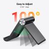 imageUGREEN Phone Stand 2 Pack Desk Cell Phone Holder Travel Compatible with iPhone 17 Air 16 Pro Max 15 Plus 14 Pro 13 12 Mini 11 SE XS XR Portable Foldable Desktop iPhone Stand Adjustable Black WhiteMulti