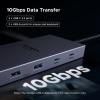 imageUGREEN Revodock Pro 11in1 Docking Station 4K120Hz DPHDMI Dual 10Gbps USBC 100W PD SDTF Gigabit Ethernet 35mm Audio Aluminum Body for MacBookDellHPLenovo