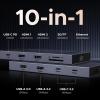 imageUGREEN Revodok 10 in 1 USB C Docking Station Dual 4K Monitor USBC Hub with 2 HDMI USB AampampC 32 Ports SDTF Card Reader PD 100W Charging USB C Dock with 1Gbps Ethernet for Dell HP XPS and More