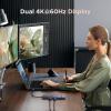 imageUGREEN Revodok 10 in 1 USB C Docking Station Dual 4K Monitor USBC Hub with 2 HDMI USB AampampC 32 Ports SDTF Card Reader PD 100W Charging USB C Dock with 1Gbps Ethernet for Dell HP XPS and More
