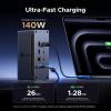 imageUGREEN Revodok Max 2131 Thunderbolt 5 Dock 13in1 120Gbps Transfer Single 8K Dual 6K60Hz Display 140W Max Charging 25GbE SDTF 40 for Thunderbolt 54 MacBooks and Windows Laptops