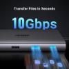 imageUGREEN Revodok Pro 109 USB C Hub 9 in 1 10Gbps USB C 32 ampamp USBA 32 4K HDMI 100W Power Delivery SDTF Card Reader Gigabit Ethernet for MacBook ProAir iPhone 16 15 ProMax Thinkpad and More