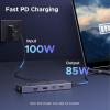 imageUGREEN Revodok Pro 7 in 1 USBC Hub to DisplayPort 4K 60Hz 100W Power Delivery 10Gbps USBA and USBC 32 for MacBook ProAir iPad Pro Thinkpad Rog Ally and More