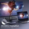imageUGREEN Revodok Pro 7 in 1 USBC Hub to DisplayPort 4K 60Hz 100W Power Delivery 10Gbps USBA and USBC 32 for MacBook ProAir iPad Pro Thinkpad Rog Ally and More