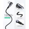 imageUGREEN Right Angle USB C Cable USB A to USB C Cable 90 Degree Type C Cord Compatible with iPhone 1616 Plus16 Pro16 Pro Max15 Galaxy S24S23S10S10 iPad mini 6Air 5 Pixel 87 33FT10FT