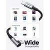 imageUGREEN Right Angle USB C to USB C Cable 100W Type C 90 Degree Fast Charging Cable Compatible with iPhone 1717 Air17 Pro16 MacBook Pro 2022 iPad Pro 2022 Dell XPS Samsung Galaxy S25S24 66FT2M