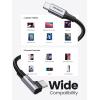 imageUGREEN Right Angle USB C to USB C Cable 100W Type C 90 Degree Fast Charging Cable Compatible with iPhone 1717 Air17 Pro16 MacBook Pro 2022 iPad Pro 2022 Dell XPS Samsung Galaxy S25S24 66FT33FT