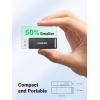 imageUGREEN SD Card Reader  Portable USB 30 Dual Slot Flash Memory Card Adapter Hub for SDXC SDHC MMC RSMMC TF Micro SDXC Micro SDHC UHSI for Mac Windows Linux Chrome PC Laptop