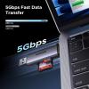 imageUGREEN SD Card Reader USB C USB 30 Micro SD Card Reader 2 in 1 Memory Card Reader for MicroSD SDHC SDXC Compatible with PC Computer MacBook Laptop iPad iPhone 17 16 15 ProPro Max