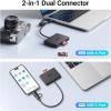imageUGREEN SD Card Reader USB C USB 30 SD Card Reader 4 in 1 Memory Card Reader OTG Adapter for iPhone 16 15 iPad Pro MacBook ProAir Android Computer Laptop Compatible with 170MBs SDMicro SD