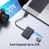 imageUGREEN SD Card Reader USB C USB 30 SD Card Reader 4 in 1 Memory Card Reader OTG Adapter for iPhone 16 15 iPad Pro MacBook ProAir Android Computer Laptop Compatible with 170MBs SDMicro SD