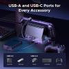 imageUGREEN Steam Deck Dock 9in1 USB C Docking Station with Foldable Stand 4K120Hz DP Gigabit Ethernet PD 100W 10Gbps USB AampampC 32 TFSD Compatible with Steam Deck Rog Ally Rog X Legion Go etc