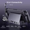 imageUGREEN Steam Deck Dock 9in1 USB C Docking Station with Foldable Stand 4K120Hz DP Gigabit Ethernet PD 100W 10Gbps USB AampampC 32 TFSD Compatible with Steam Deck Rog Ally Rog X Legion Go etc