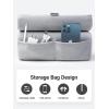 imageUGREEN Tablet Pillow Stand for Lap Soft Holder Bed with 3 Viewing Angles Adjustable Home Office Accessories Compatible with iPad Pro 13 12 11 105 Air Mini 5 4 3 2 Phone 16 15 14 EReader GreyGrey