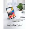 imageUGREEN Tablet Stand Holder for Desk 2 Pack Stand Compatible with iPad 102 11 Inch 97 Pro Mini 6 5 4 3 Desktop Portable Phone Holder Adjustable Home Office Accessories Black and WhiteWhite