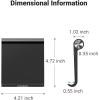 imageUGREEN Tablet Stand Holder for Desk 2 Pack Stand Compatible with iPad 102 11 Inch 97 Pro Mini 6 5 4 3 Desktop Portable Phone Holder Adjustable Home Office Accessories Black and WhiteBlack
