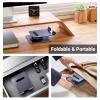 imageUGREEN Tablet Stand for Desk Swivel with 360 Rotating Base Tablet Holder Aluminum Portable Stand Adjustable Home Office Accessories Compatible with iPad Pro 11 Air Mini 6 5 Grey