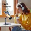 imageUGREEN Tablet Stand for Desk Swivel with 360 Rotating Base Tablet Holder Aluminum Portable Stand Adjustable Home Office Accessories Compatible with iPad Pro 11 Air Mini 6 5 Grey