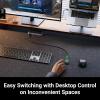 imageUGREEN USB 30 Switch 2 Computers Sharing USB C ampamp A Devices 4 Port USB Switcher Sharing Keyboard and Mouse PrinterScanner USB Switch Hub for Two Computers with 2 USB30 Cables and ControllerBlack