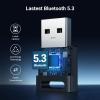 imageUGREEN USB Bluetooth 53 Adapter for PC Plug ampamp Play for Windows 111081 Bluetooth Receiver ampamp Transmitter for KeyboardMouseHeadphoneSpeakersPrinter