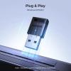 imageUGREEN USB Bluetooth Adapter for PC Bluetooth 54 Dongle Receiver EDR ampamp BLE Plug ampamp Play Supports Windows 111081 for Desktop Laptop HeadphoneKeyboardMouse SpeakersPrinter