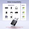 imageUGREEN USB Bluetooth Adapter for PC Bluetooth 60 Dongle Receiver EDR ampamp BLE Plug ampamp Play for Windows 111081 for HeadphoneKeyboardMouseSpeakersPrinter