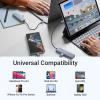 imageUGREEN USB C Hub  4 Port USB 30 Powered Splitter for Laptops MacBooks iPads Chromebooks iPhones Galaxy S23 ampamp More 2FT05 FT