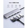 imageUGREEN USB C Hub  4 Port USB 30 Powered Splitter for Laptops MacBooks iPads Chromebooks iPhones Galaxy S23 ampamp More 2FT2 FT