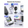 imageUGREEN USB C Hub  4 Port USB 30 Powered Splitter for Laptops MacBooks iPads Chromebooks iPhones Galaxy S23 ampamp More 2FT2 FT