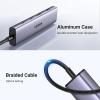 imageUGREEN USB C Hub 4 Port USB C Splitter 5Gbps with 2 USB C and 2 USB A Data Port Aluminium Type C to Multiple USB Adapter for Thunderbolt MacBook M1M2 iPhone 15 Pro Series iPad Pro XPS and More