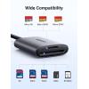 imageUGREEN USB C SD 40 Card Reader UHSII Micro SD Card Reader Memory Card Reader Fast for SD Micro SD SDXC SDHC UHSII ampamp UHSI Cards for iPhone 1615 Pro Max MacBook Laptop Tablet Smartphone Android
