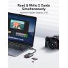 imageUGREEN USB C SD 40 Card Reader UHSII Micro SD Card Reader Memory Card Reader Fast for SD Micro SD SDXC SDHC UHSII ampamp UHSI Cards for iPhone 1615 Pro Max MacBook Laptop Tablet Smartphone Android