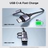 imageUGREEN USB C to 35mm Audio Cable and Charger 2 in 1 HiRes Type C to Aux TRS Headphone Car Stereo with PD 60W Fast Charging Compatible with iPhone 17 ProMax Galaxy S25 Pixel 10 iPad Pro Switch 2 5FT